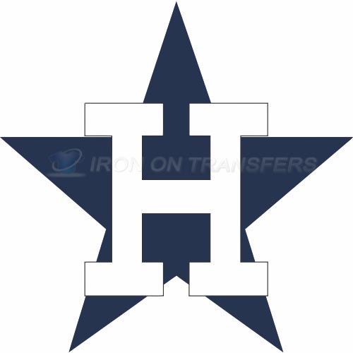 Houston Astros Iron-on Stickers (Heat Transfers)NO.1595